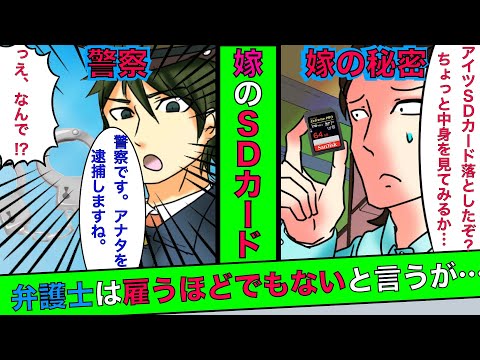 実話 嫁が落としたsdカードを見たら行為中の動画が出てきて警察に逮捕されることに 弁護士 雇うほどでもないし大丈夫ですよ その結果 マンガ動画 スカッとする話 Ytc動画まとめ